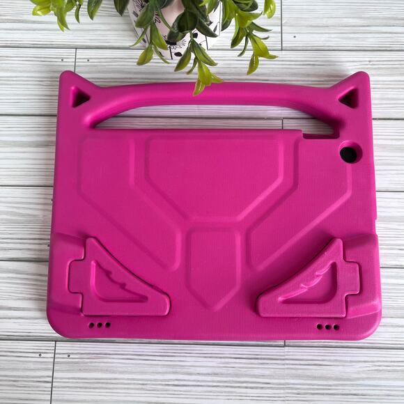 Shreborn Fire HD 10 Pink Cat Ear Tablet Carrying Case Kid Proof 11 Generation - Picture 6 of 13